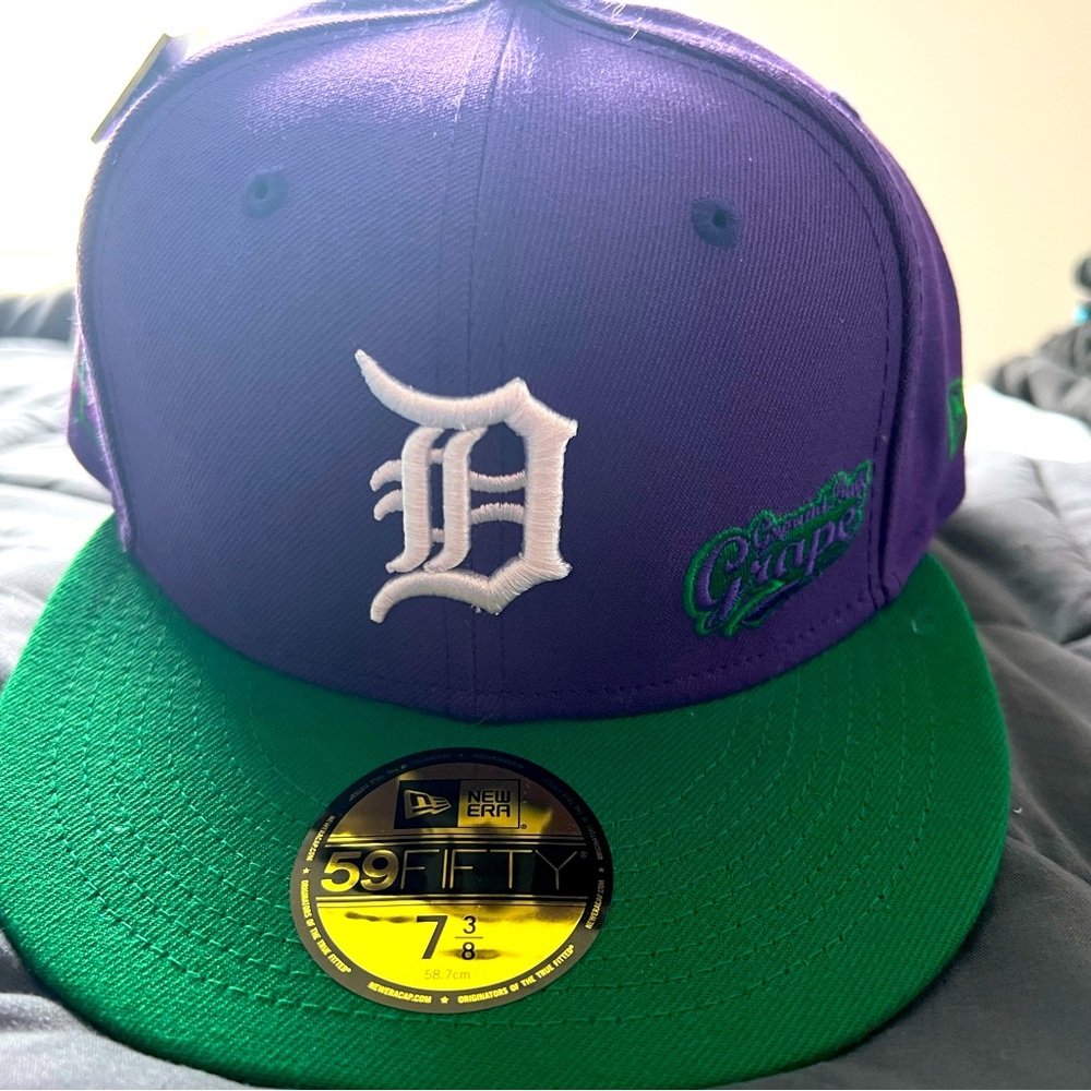 New Era Detroit Tigers 59Fifty Groundball Grape. Spec. Edition 7 3/8
